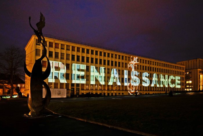 video mapping monumental